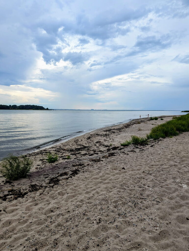 The 15 Best Day Trips from Tallinn in 2025 A Beach on Aegna with a view on Tallinn